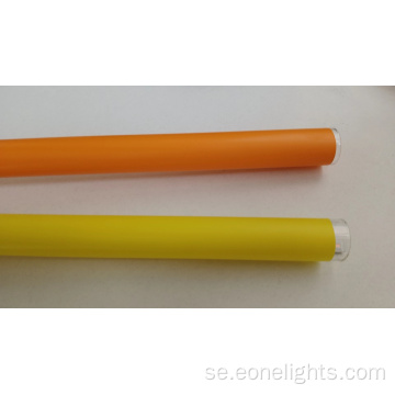 UV -bevis gul brun glaslampa